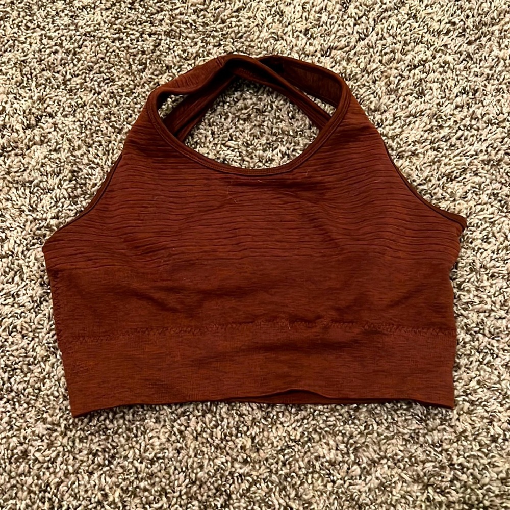 Alphalete Vault Bra in Copper; size medium, no flaws, I just don’t reach for it